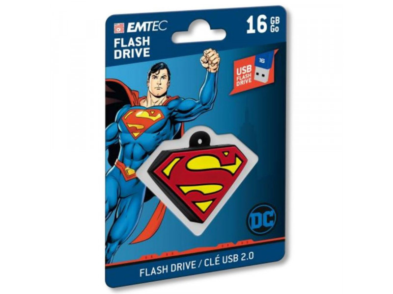 EMTEC DC Comics Collector Superman 16GB ECMMD16GDCC01