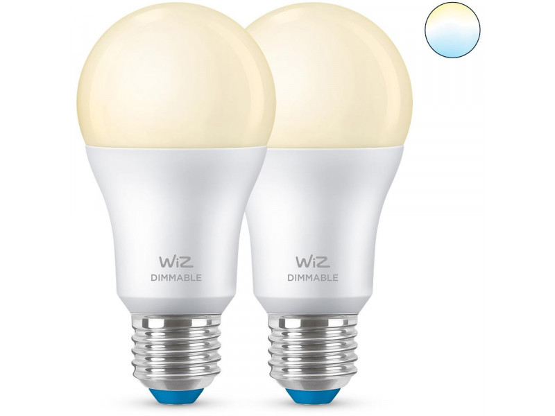 WiZ Dimmable 8W(60W) E27 2ks PHILIPS