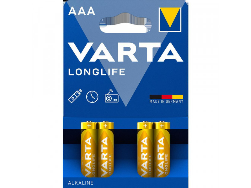 Varta LongLife AAA 4ks 4103101414