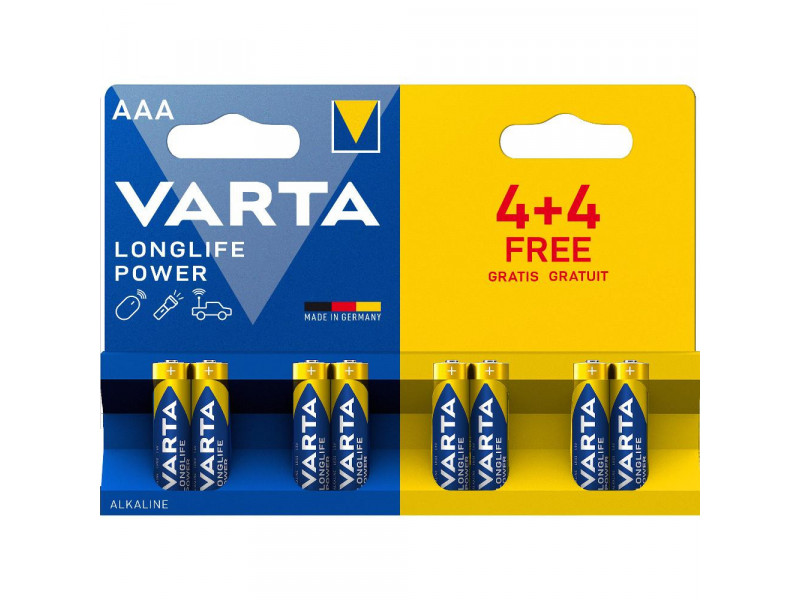 VARTA Longlife Power AAA 8ks 4008496675111