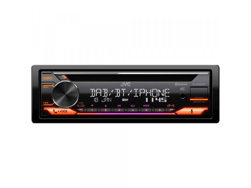 KD-DB922BT DAB+ autorádio CD/MP3/BT JVC