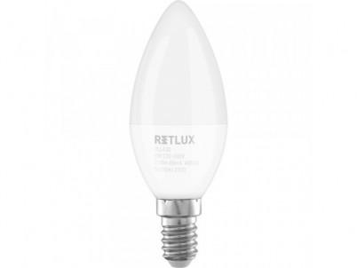 RLL 430 C37 E14 candle 8W CW RETLUX