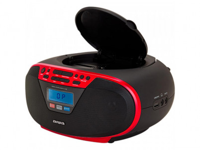 BBTU-400RD BOOMBOX CD/MP3/USB AIWA