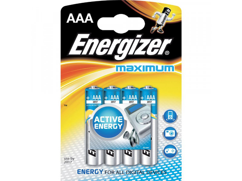 Energizer Maximum AAA 4ks EN634132