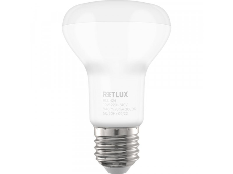 RLL 424 R63 E27 Spot 10W WW RETLUX