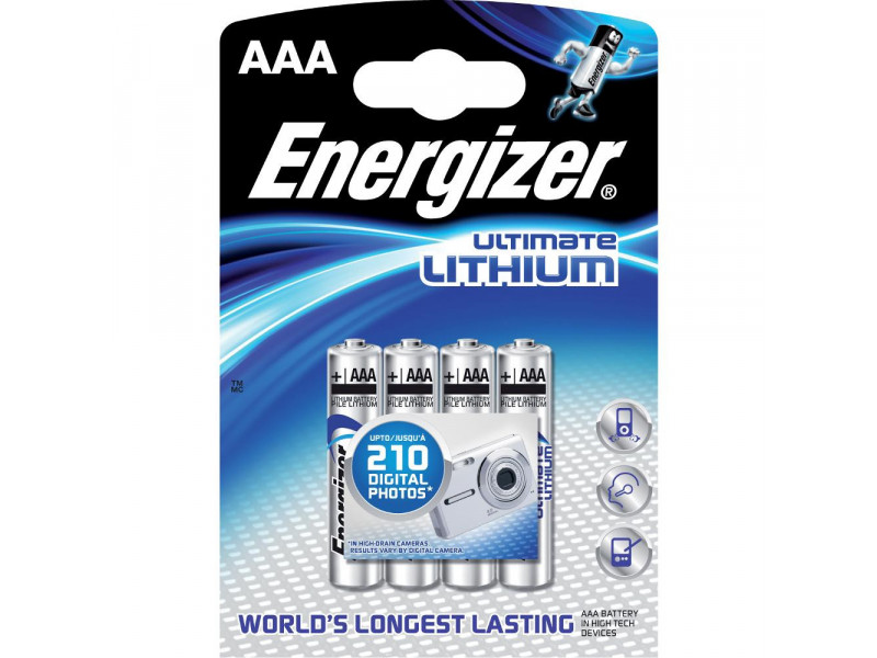 Energizer Ultimate Lithium AAA 4ks 35035751