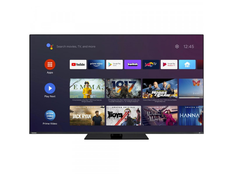 50QA7D63DG QLED ANDROID UHD TV TOSHIBA