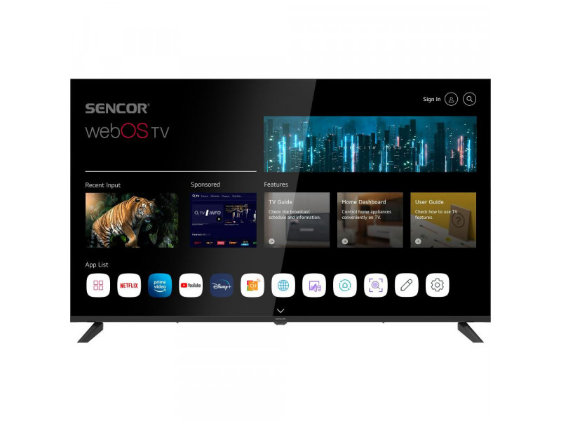 SLE 50US802TCSB UHD SMART TV SENCOR