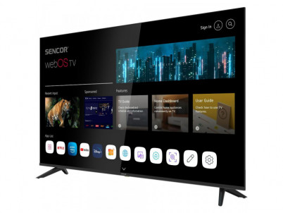 SLE 55US802TCSB UHD SMART TV SENCOR