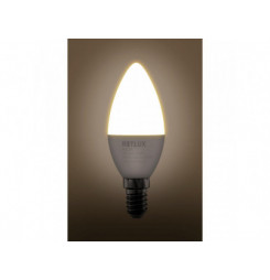 REL 34 LED C37 2x5W E14 WW RETLUX