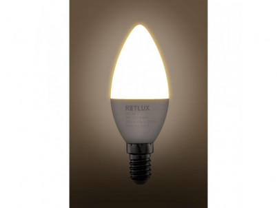 REL 34 LED C37 2x5W E14 WW RETLUX