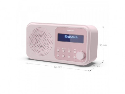 DR-P420PK FM/DAB rádioprijímač SHARP