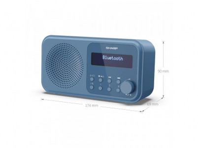 DR-P420BL FM/DAB rádioprijímač SHARP