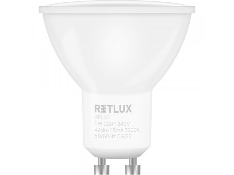 REL 37 LED GU10 4x5W RETLUX