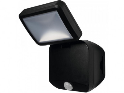 Battery LED Spotlight Single Black