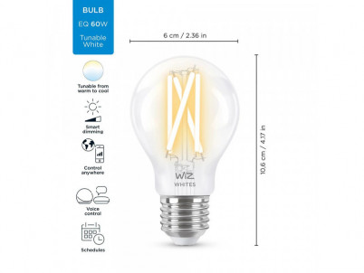 WiZ Tunable 60W Filament žiarovka WIZ