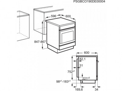 CIB6645ABM sporák indukčný AEG