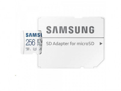 MicroSDXC 256GB EVO Plus+SD adap SAMSUNG