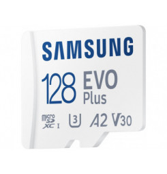 MicroSDXC 128GB EVO Plus+SD adap SAMSUNG