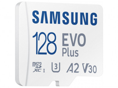 MicroSDXC 128GB EVO Plus+SD adap SAMSUNG