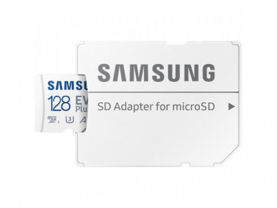 MicroSDXC 128GB EVO Plus+SD adap SAMSUNG