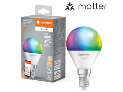 SMART+ MATTER CLASSIC P 40 FR 4,9W E14