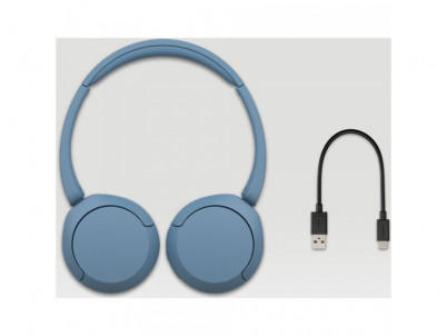 WH CH520 Bluetooth slúchadlá modrá SONY