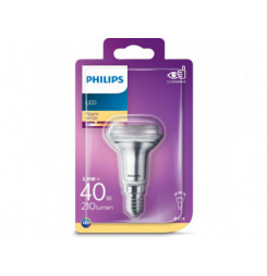 Philips LED žiarovka reflektorová R50 36° 230V 2,8W E14 noDIM 255lm 2700K A++ 15000h Blistr 1ks 929001891101