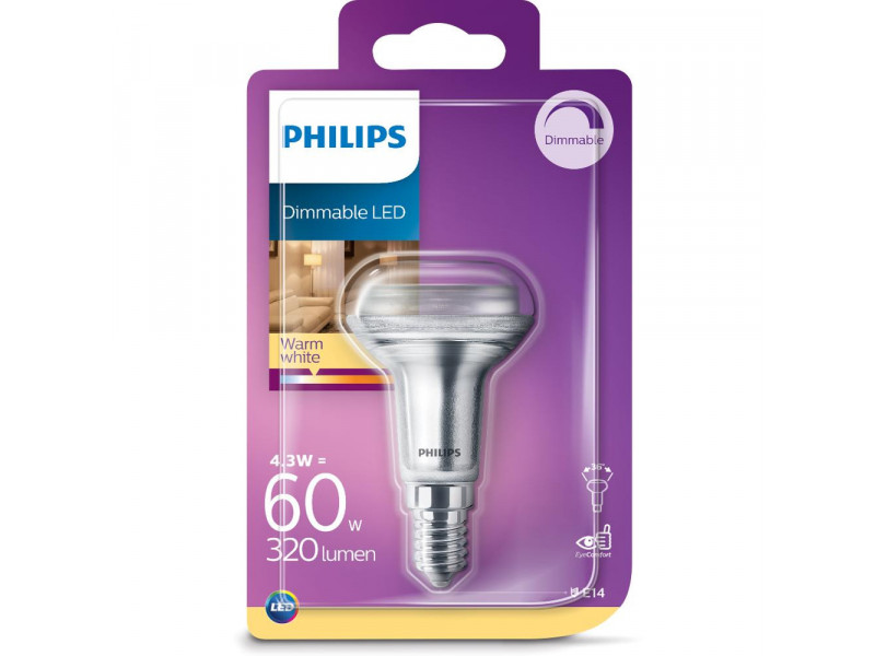 Philips LED žiarovka 81155900 230 V, teplá biela, A+ A++ E , stmievateľná