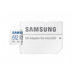 MicroSDXC 512GB EVO Plus+SD adap SAMSUNG