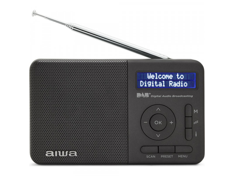 RD-40DAB/BK PŘEN RADIOPŘIJ FM/DAB AIWA