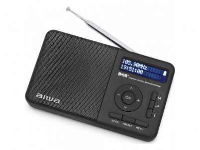 RD-40DAB/BK PŘEN RADIOPŘIJ FM/DAB AIWA