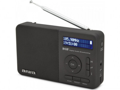 RD-40DAB/BK PŘEN RADIOPŘIJ FM/DAB AIWA