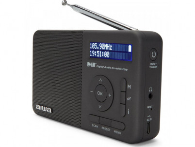 RD-40DAB/BK PŘEN RADIOPŘIJ FM/DAB AIWA