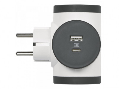 ZÁS. ROZBOČ.2x, 1xUSB-A, 1xUSB-C LEGRAND