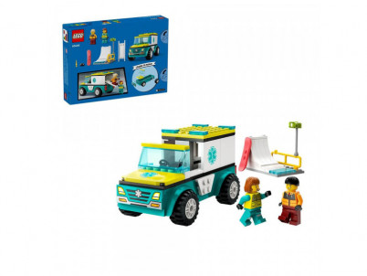 Sanitka a snowboardista 60403 LEGO