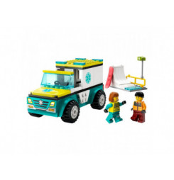 Sanitka a snowboardista 60403 LEGO