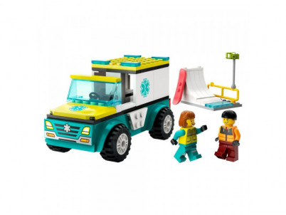 Sanitka a snowboardista 60403 LEGO