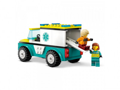 Sanitka a snowboardista 60403 LEGO