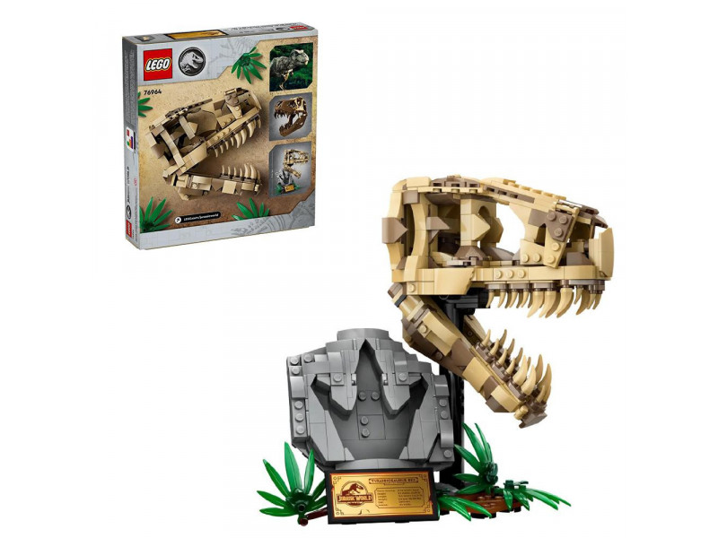 Dinos. fosílie: Lebka T-Rexa 76964 LEGO