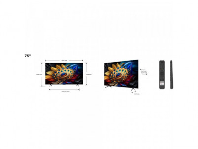 75C69B QLED TV Direct LED TCL