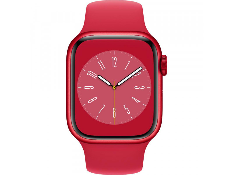 Watch S8 GPS 41 Red Al Red Sport Band