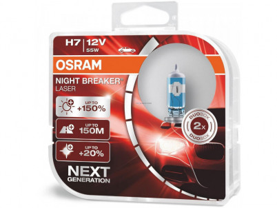 Osram Night Breaker Laser H7 PX26d 12V 55W 64210NL-HCB 2 ks