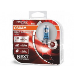 Osram Night Breaker Laser 64193NBL-HCB H4 P43t-38 12V 60/55W