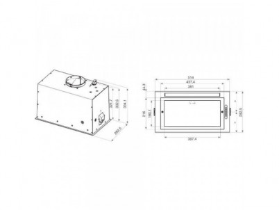 WCT3 64 FLB X odsávač pár vst. WHIRLPOOL