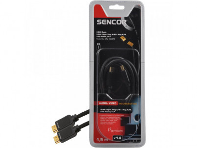 SAV 166-015 HDMI M-M 1,5m v1.4 P SENCOR