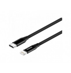 YCU 631 BK USB C / lightning 1m YENKEE