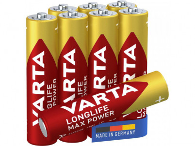 LR03 8BP AAA Longlife Max Power VARTA