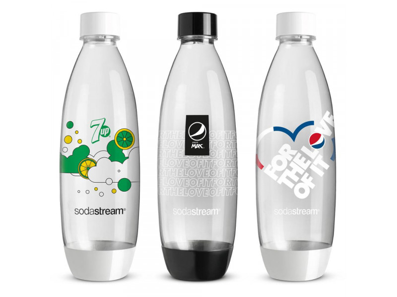 Fľaša fuse TriPack 1L pepsi SODASTREAM