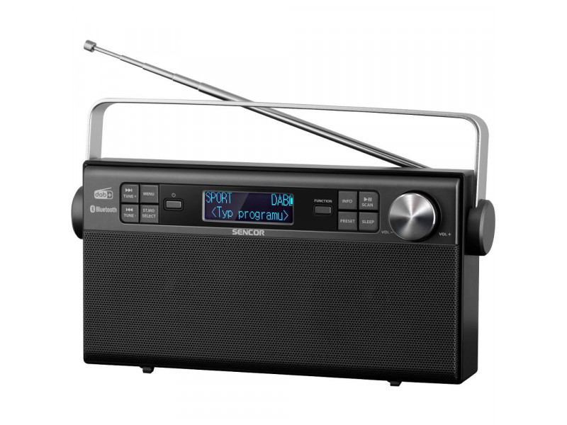 SRD 7800 DAB/FM/BT rádio SENCOR